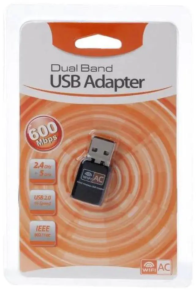 Main image of RTL8811 Chipset Wireless USB Card WiFi Adapter for Win 7 8 8.1 10 XP Electronic AC600 Desktop Card