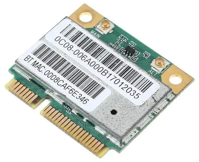 Alt view image 5 of 6 - AW-NB097H AW-NB100H AW-NB126H AR9485 AR3012 AR5B225 300Mbps Half Mini PCI-Express BT4.0 Wlan Wireless Wifi Card Adapter