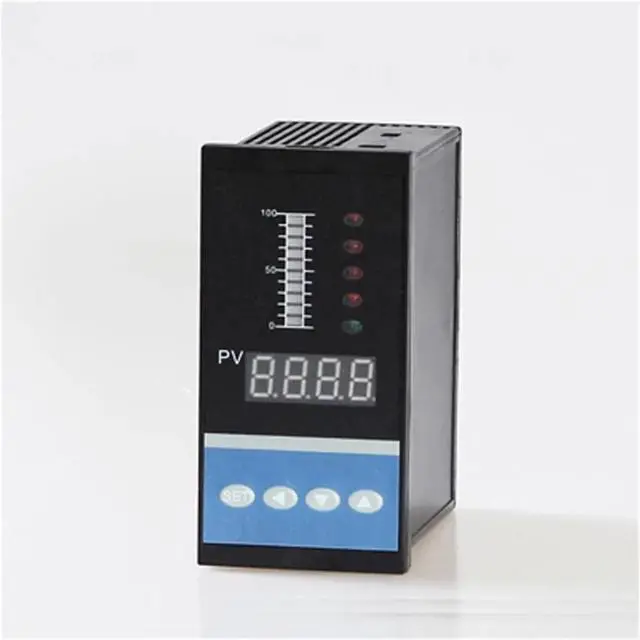 Main image of 4-20mA DC Input Water Liquid Level Pressure Controller with 4 Ways Relay and DC24V Voltage Output Water Liquid Level Meter(48x96mm)