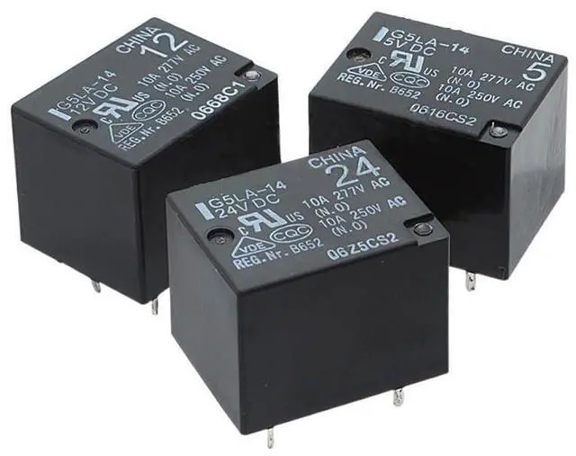 Main image of Authentic G5LA-14-12VDC Relay 5-Foot 10A T73