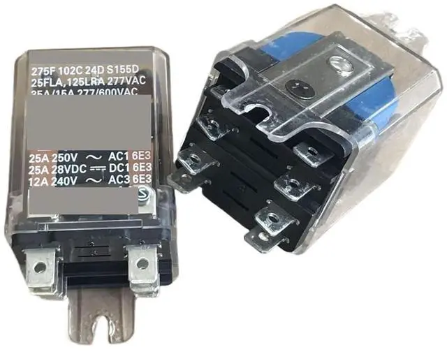Main image of 1Pcs 275F 102C 24D S155D 275F102C24D S155D Power Relay 25A 24VDC 8 Pins