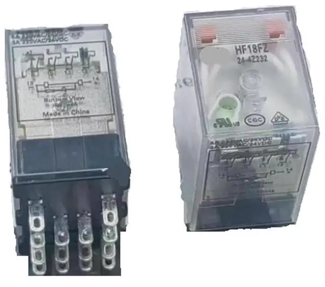 Main image of 2/5PCS HF18FZ 24-4Z232 HF18FZ 24 4Z232 24VDC Relay(5PCS)