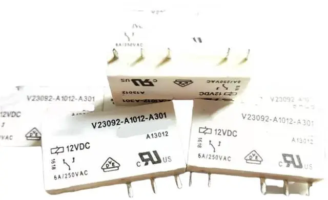 Alt view image 2 of 2 - 2PCS V23092-A1012-A301 12VDC V23092-A1012-A201 5PIN 6A Relay(V23092-A1012-A301)