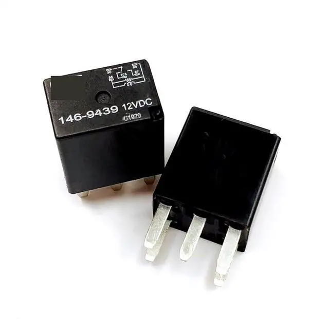 Alt view image 3 of 3 - 1Pcs Relay 146-9439 12VDC 248-2841 24VDC 5pins Excavator Loader CAT Automobile Relay(248-2841 24VDC)