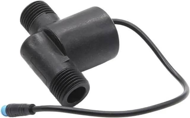 Alt view image 4 of 6 - 1PCS G1/2 Micro Water Flow Generator Digital Display Faucet Household Smart Bathroom Digital Display Generator 4 Points Screw Thread
