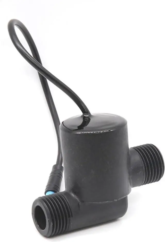 Alt view image 5 of 6 - 1PCS G1/2 Micro Water Flow Generator Digital Display Faucet Household Smart Bathroom Digital Display Generator 4 Points Screw Thread