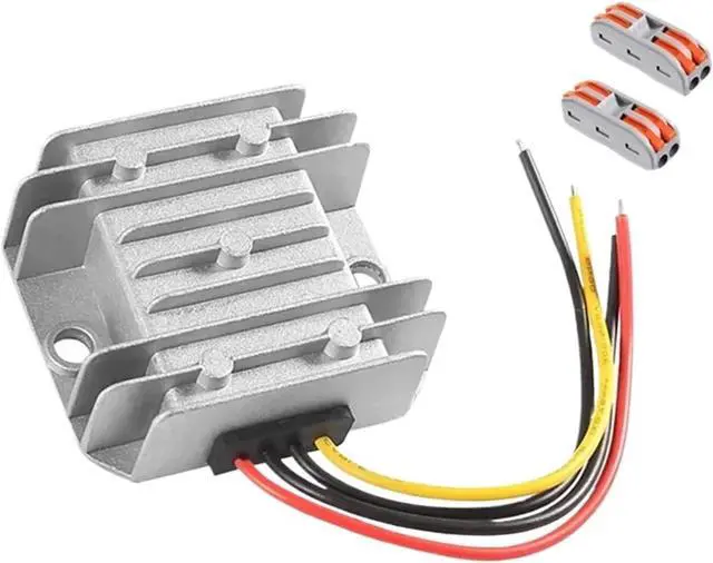 Alt view image 2 of 6 - 24V Step Down to 12V 5A10A 60W 120W Converter DC-DC Power Converter Waterproof Module for Golf Cart Club Car(F24V to 12V5A)