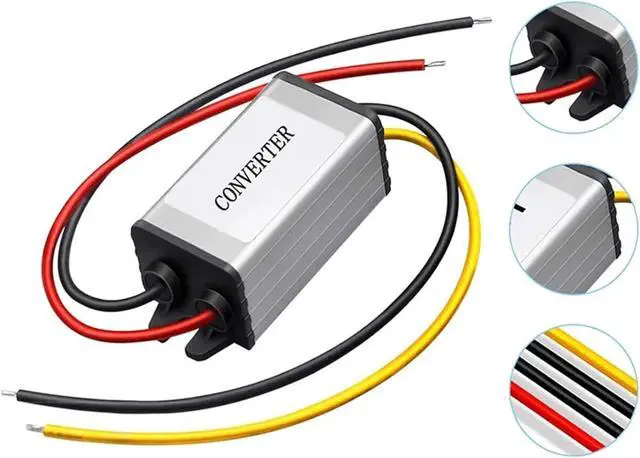 Alt view image 5 of 6 - 24 V to 12 V Downward Converter Reducer 5A 60 W Power Supply Adapter for Car Truck Vehicle Boat Solar System (Input 15-35v)