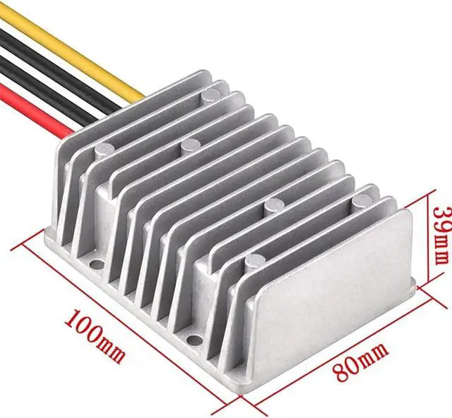 Alt view image 2 of 6 - DC DC Boost 12V to 15V 30A 450W Conventer 9-14V to 15V 20A 25A 30A Boost Converter 12 to 15 Voltage Car Inverter(Current 30A)