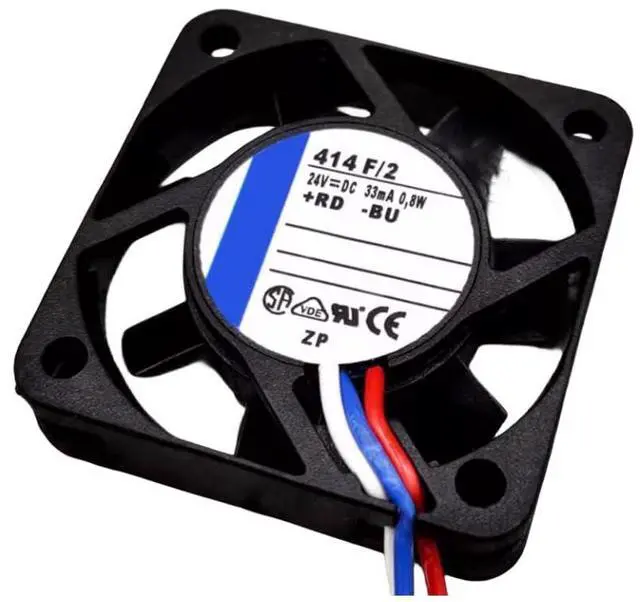 Main image of 414F/2 24V 33mA 0.8W 4010 Cooling Fan, 40X40X10MM 3-Wire