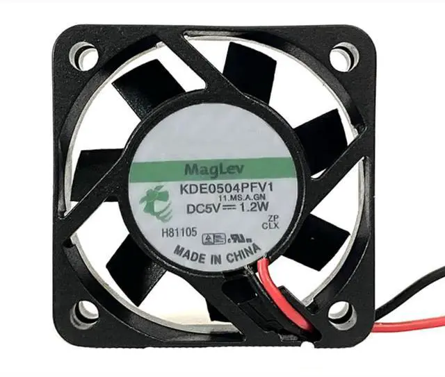 Main image of KDE0504PFV1 DC5V 1.2W 40X40X10mm 2-Wire Cooling Fan