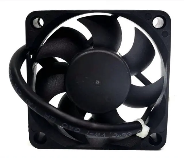 Alt view image 3 of 3 - D60SV-12C DC12V 0.50A 60X60X20mm 2-Wire Cooling Fan