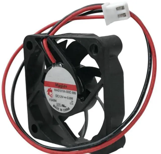 Alt view image 2 of 3 - HA40101V4-000C-999 12V 0.8W 4010 Cooling Fan 40X10MM