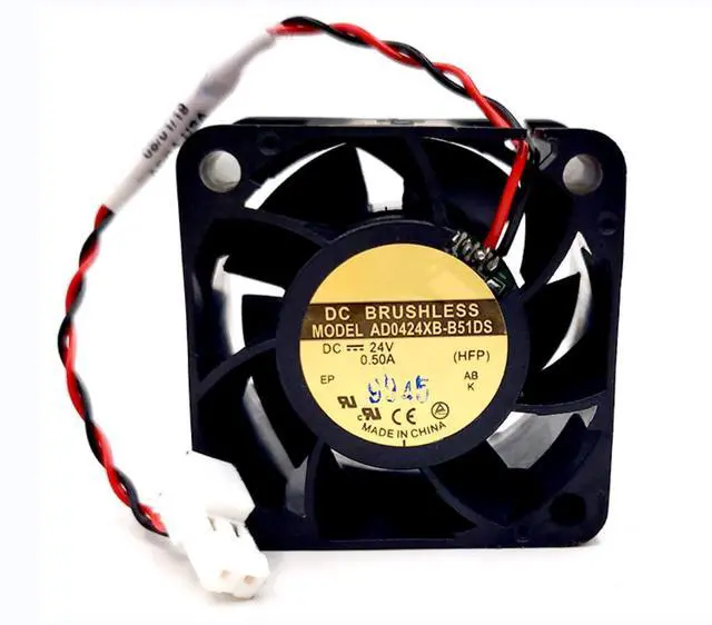 Main image of AD0424XB-B51DS DC24V 0.50A 12W 40x40x28mm 2-Wire Cooling Fan 4028mm