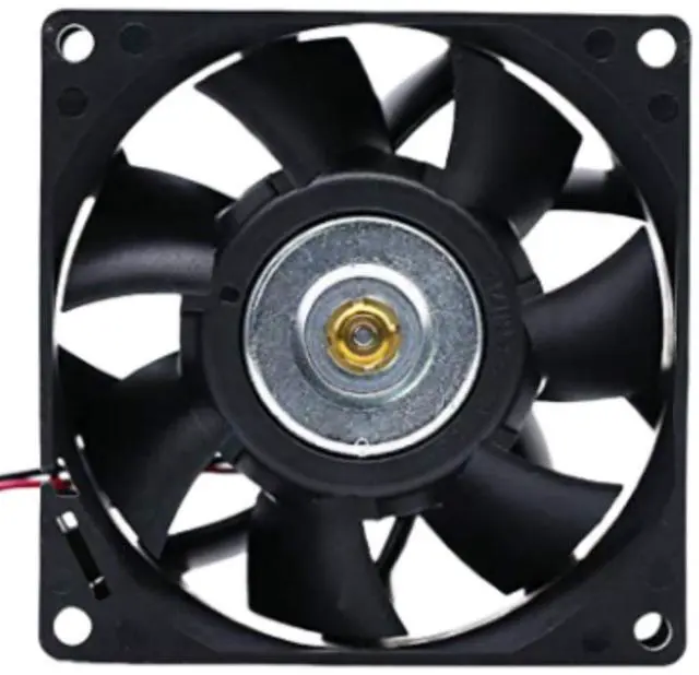 Alt view image 2 of 2 - for FFB0812SHE 12V 0.87A 80X80X38MM 2-wire cooling fan