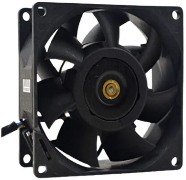 Alt view image 3 of 3 - for FFB0812SHE 12V 0.87A 80X80X38MM 3-wire cooling fan