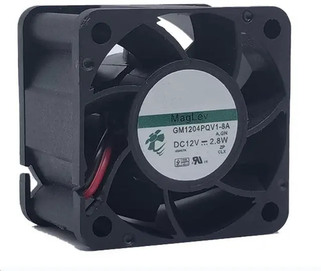 Alt view image 2 of 3 - for GM1204PQV1-8A 12V 0.24A 2.8W 9200RPM 40X40X28MM 2-Wire Cooling Fan
