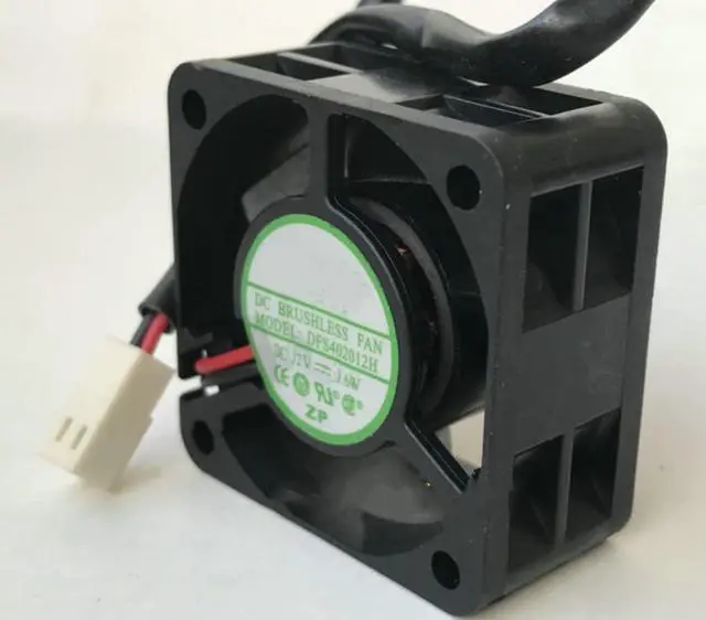 Alt view image 2 of 3 - for DFS402012H 12V 1.6W 40X40X20MM 2-Wire Cooling Fan