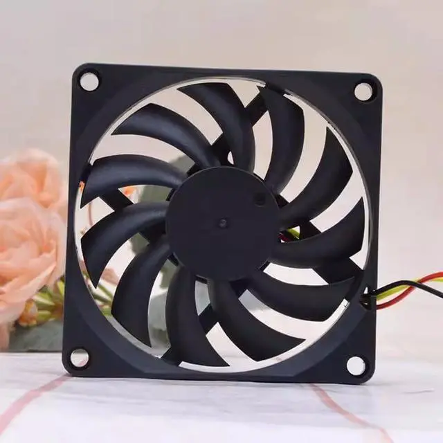 Alt view image 2 of 2 - for 12v 0.25A A8010-27RB-3AN-F1 8cm Silent Ultra-Thin Chassis f