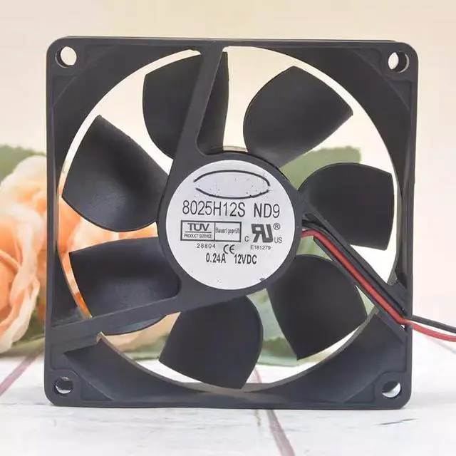 Main image of for 8025h12s 12v 0.24A 8025 Ultra Quiet Chassis Cooling Fan