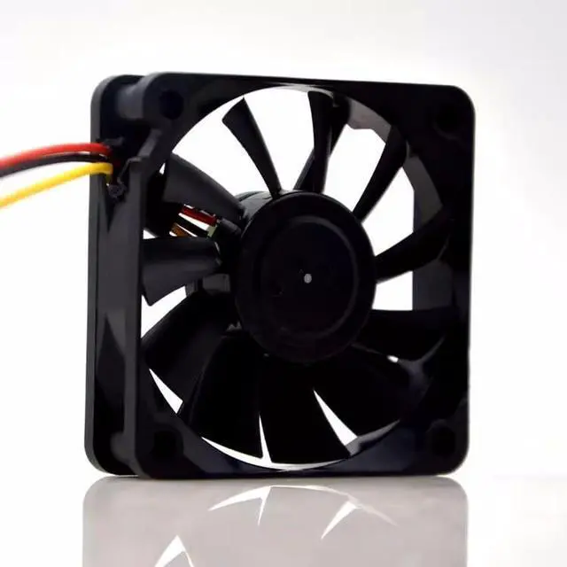 Alt view image 2 of 2 - for D06R-24SS1 05B 6015 24V 0.14A 6cm 3-Wire Silent Frequency Converter Fan