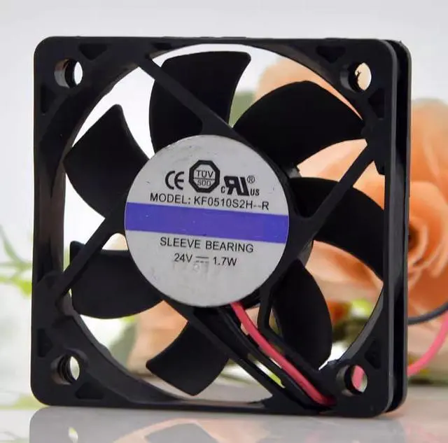 Main image of for KF0510S2H-R 5010 24V 1.7W 5CM Ultra Quiet Industrial Frequency Converter Cooling Fan