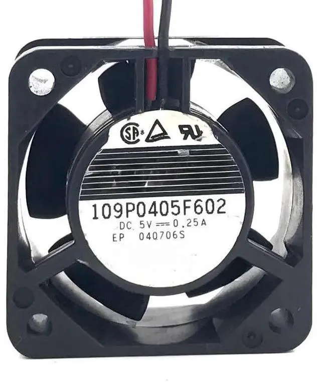 Main image of for 4CM Cooling Fan 5V Chassis Power Supply Mute 4020 0.25A 109P0405F602