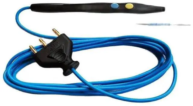 Alt view image 2 of 5 - High frequency electrosurgical coagulator electrosurgical pen hand-controlled pen electrocoagulation electrode pen repeated use