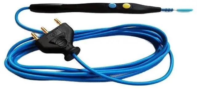 Alt view image 3 of 5 - High frequency electrosurgical coagulator electrosurgical pen hand-controlled pen electrocoagulation electrode pen repeated use