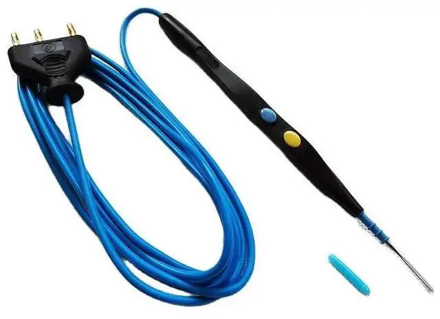 Alt view image 5 of 5 - High frequency electrosurgical coagulator electrosurgical pen hand-controlled pen electrocoagulation electrode pen repeated use