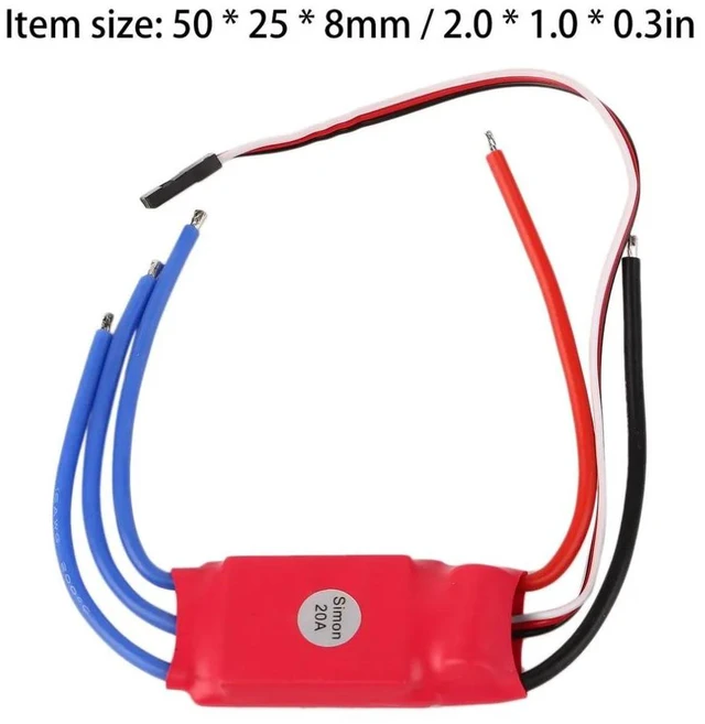 Alt view image 6 of 6 - 20A SimonK Firmware Brushless ESC 3A 5V BEC for RC Quad Multi Copter Discount