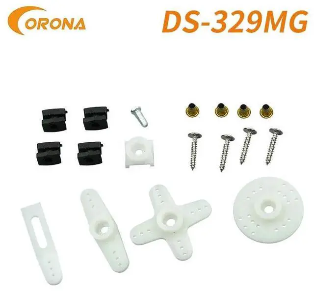 Alt view image 6 of 6 - Corona DS329MG 4.5kg 0.11sec 32g Digital Metal Gear Mini Servo