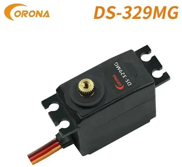 Alt view image 5 of 6 - Corona DS329MG 4.5kg 0.11sec 32g Digital Metal Gear Mini Servo