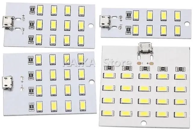 Main image of 1PCS High for 5730 5V 430mA~470mA White Mirco USaB 5730 LED Lighting Panel USB Mobile Light Emergency Light Night Light New