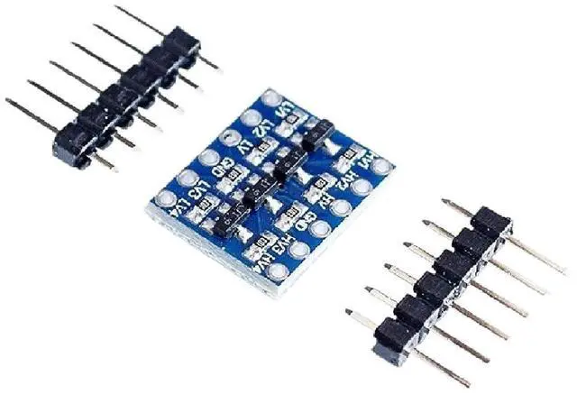 Main image of 4 Channels 3.3V-5V 5V-3.3V IIC UART SPI TTL Bidirectional Level Voltage Converter New