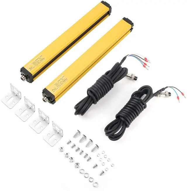 Main image of Suitable for Hydraulic Machines and Robotic Production Lines - Safety Light Curtain Sensor Switch and Infrared Light Grating Security Device - 24VDC Low Power System for