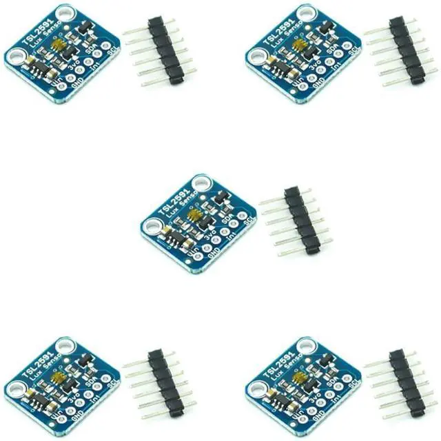 Main image of 5pcs Blue TSL2591 Sensor