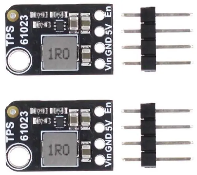 Main image of 2Pcs DC Boost Converter 5V 1A with TPS61023