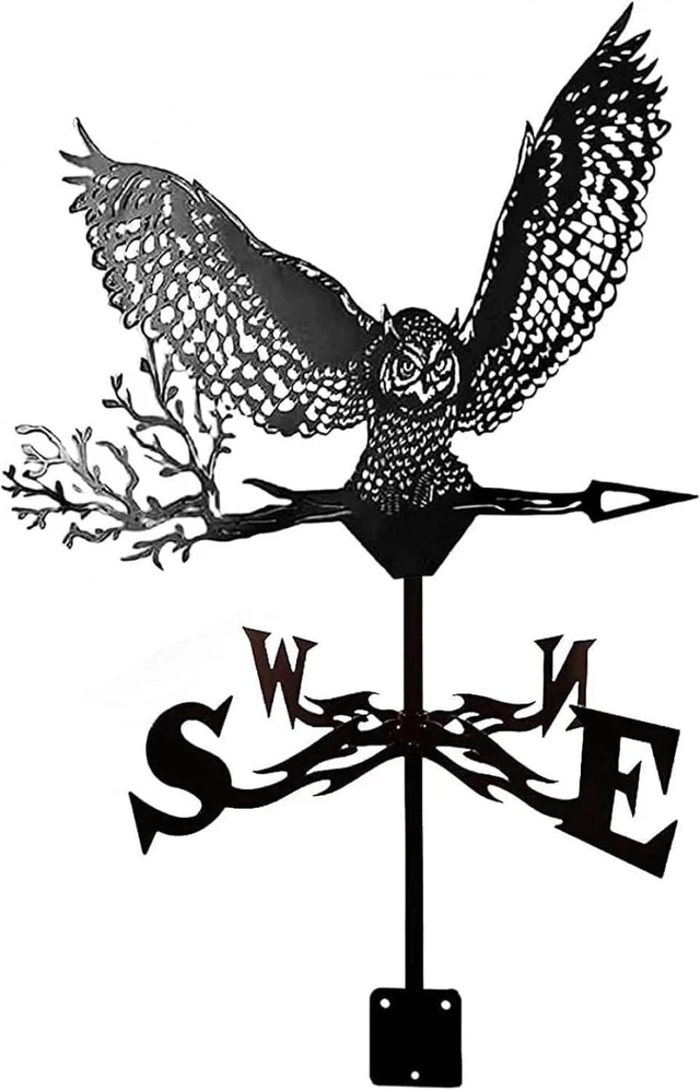 Main image of Weather Vane,weathervane Stainless Steel Outdoor Wind Vane Weather Vane for Garden Garage Dome Barn Decoion