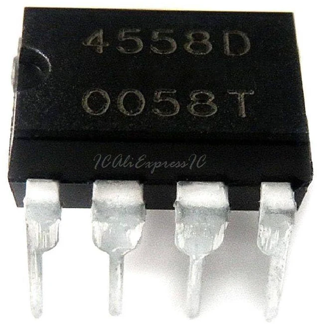 Main image of 2pcs/lot NJM4558D 4558D DIP-8