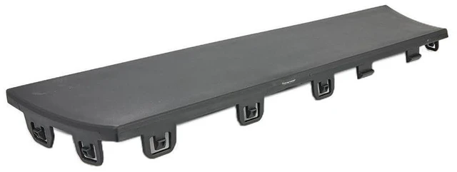 Main image of Rear Bumper Tow Hitch Cover, Black Plastic Trailer Cap, Compatible With Model Y 2020-2021
