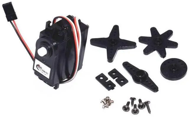Main image of 10pcs/lot DS04-NFC servo 360-degree Continuous Rotation Servos DC Gear Motor Smart Car Robot Torsion 5.5kg/cm DC 4.8V-6V H44