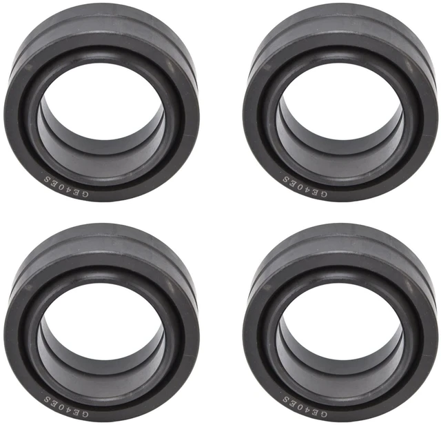Main image of 4Pcs Deep Groove Ball Bearing, Radial Ball Bearing for Mechanical Equipment, Wear High Carbon Steel Bearing with Smooth Rotation for Hydraulic Cylinders and Auto (GE40ES)