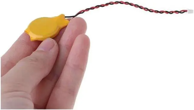 Alt view image 3 of 4 - 5pcs CR2032 2032 Battery With Wire Disassemble Battery Wire 2 pin Laptop Motherboard BIOS CMOS Battery