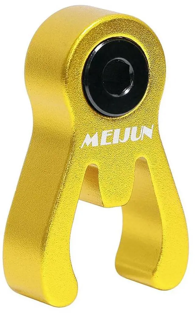 Alt view image 4 of 5 - Folding Bike Headpost Catcher Clamp Aluminum Alloy Tube Fixing Buckle with Screw Lightweight Easy Install for Folding Bicycle Transport Lock Replacement