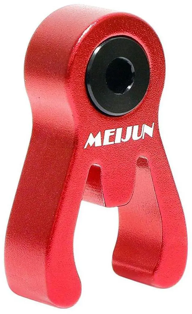 Alt view image 2 of 5 - Folding Bike Headpost Catcher Clamp Aluminum Alloy Tube Fixing Buckle with Screw Lightweight Easy Install for Folding Bicycle Transport Lock Replacement