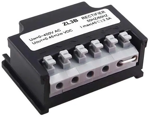 Main image of Motor Brake Rectifier ZL3B Half-Wave AC 400V DC 180V