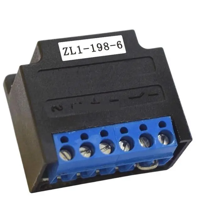 Main image of 1pc 6 Terminal Bandgap Rectifier Power Brake ZL1-198-6 Motor Holding Supply AC220V