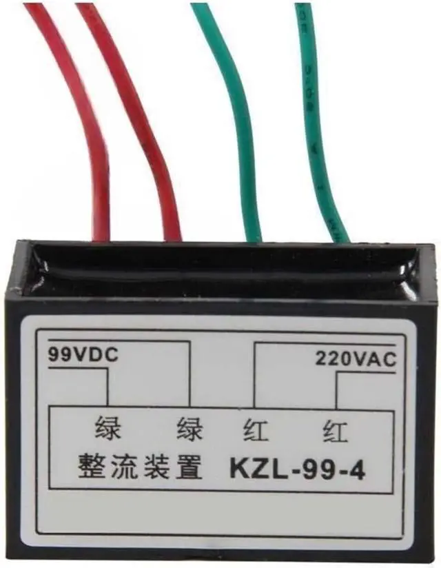 Main image of CAARLA Brake Rectifier KZL-99 Half-Wave Rectifier KZL-99-4 Brake Rectifier Rectifier Device Motor Block KZL1-99-4