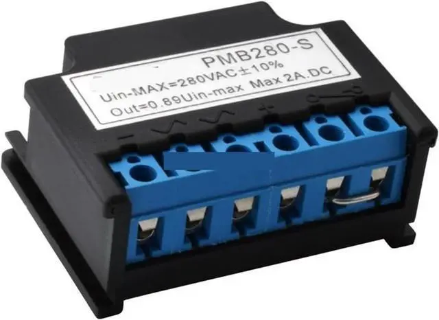 Main image of CAARLA Brake Rectifier PME500-S Motor Rectifier Module Full Wave Rectifier PME280 PPMB280-S PME280-S 2A 280VAC(PMB280-S)